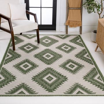 Lior Geometric Moroccan Diamond Area Rug